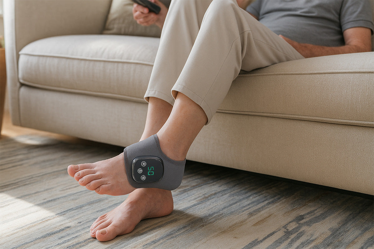 HealerStep™ Isı & Titreşim Teknolojili Ayak Masaj ve Rahatlama Cihazı