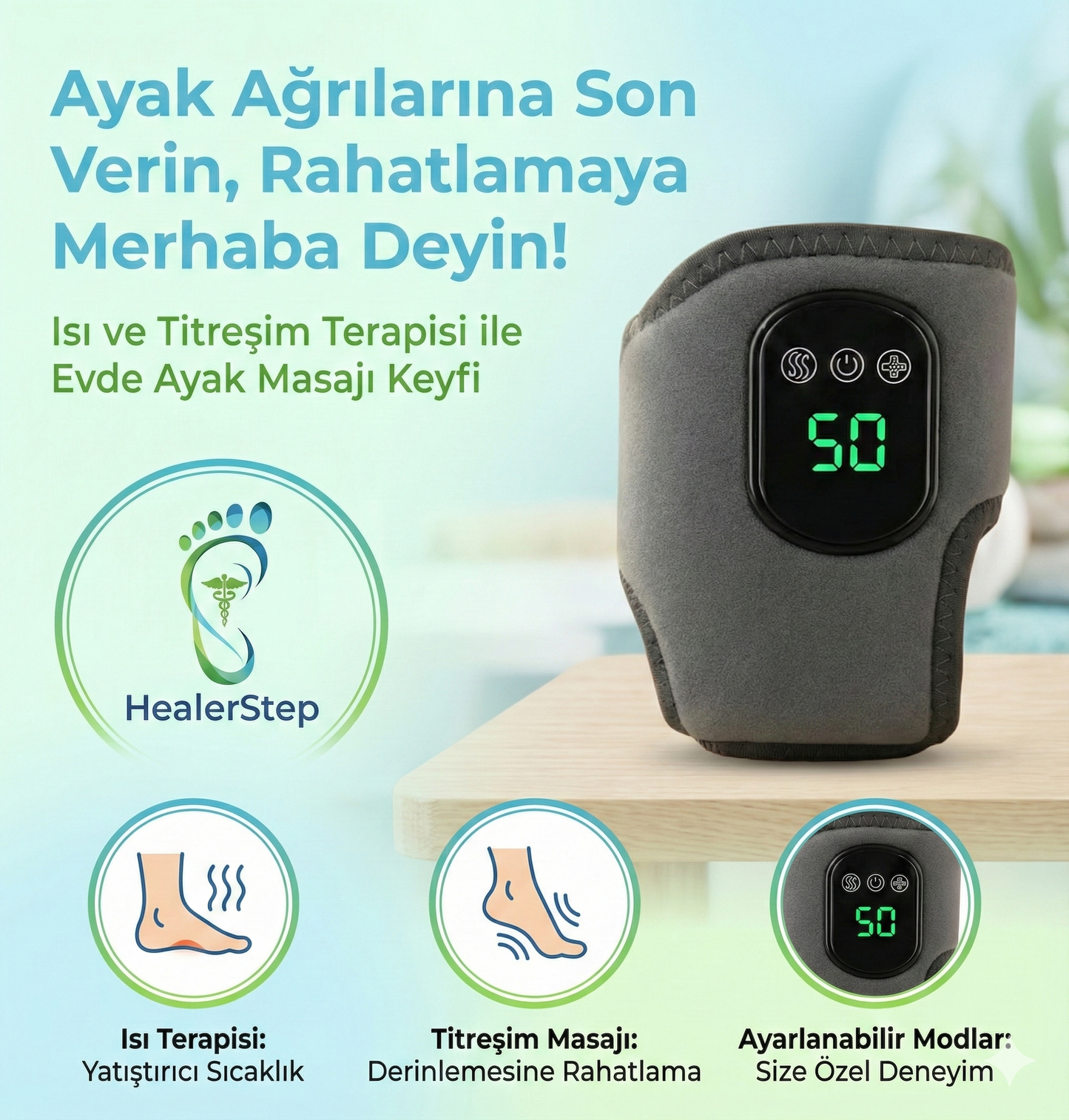 HealerStep™ Ayak Rahatlatma Cihazı